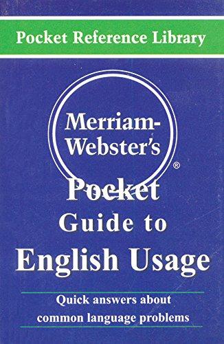 Goyal Saab Merriam Websters Mini Pocket Guide to English Usage